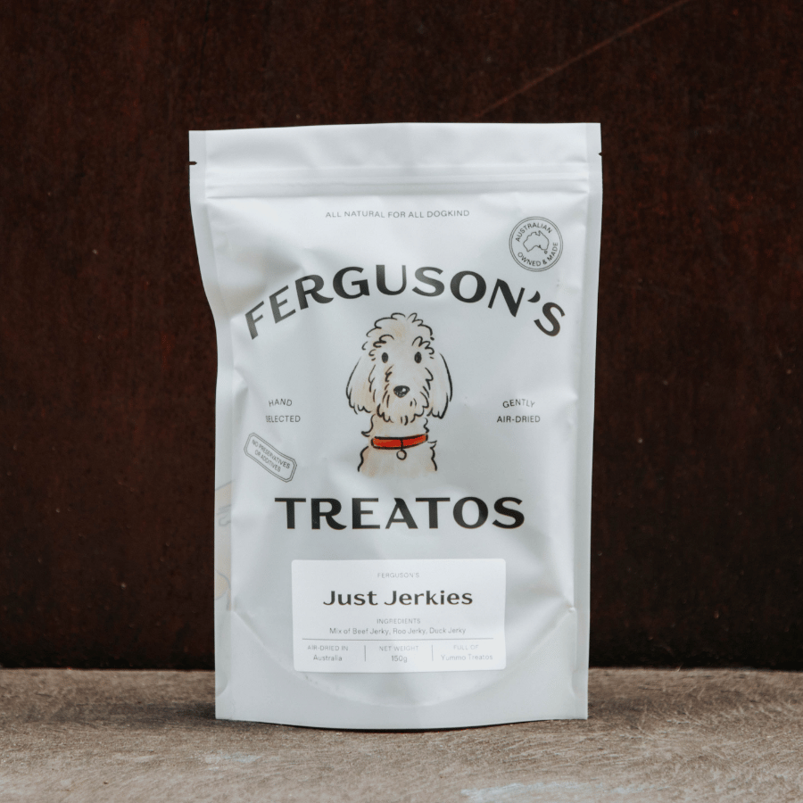 Just Jerkies Chewy Dog Treats Jerkies for Dogs Ferguson s Treatos