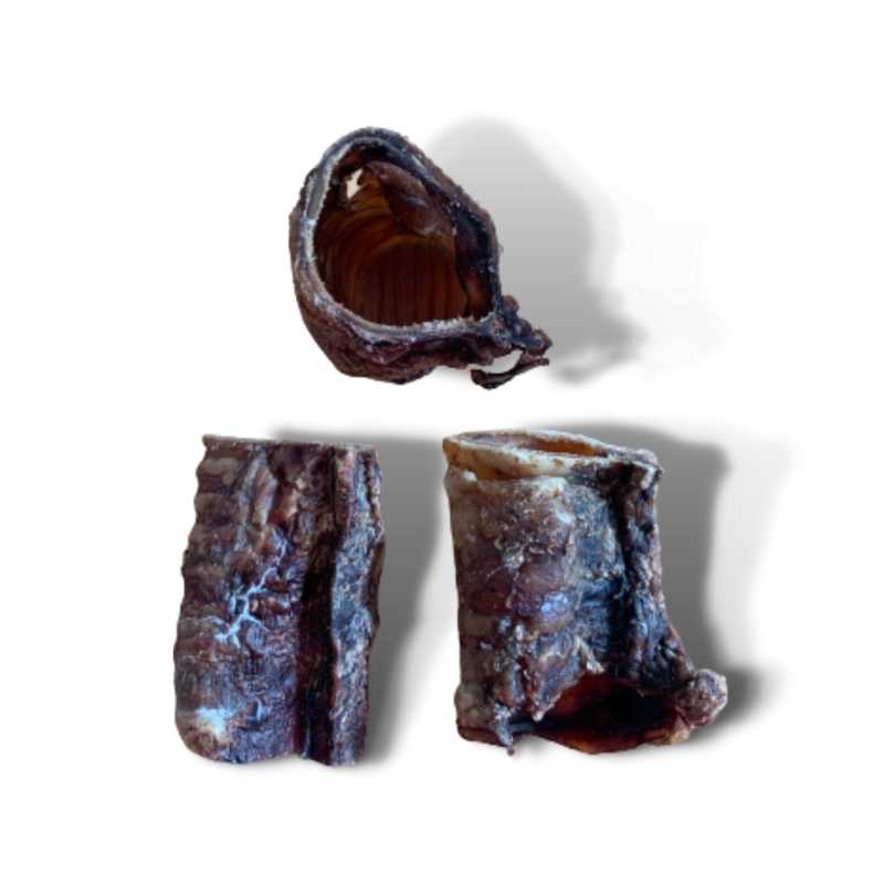 Moo Tubes | Dried Cow Trachea Beef Weasand