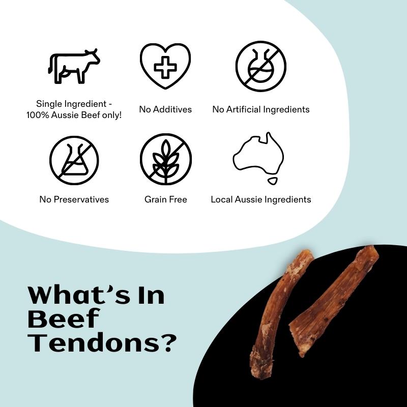 Air Dried Beef Tendons (Paddywacks)